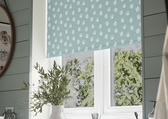 Periwinkle, Aqua - Roller Blind - Image 5